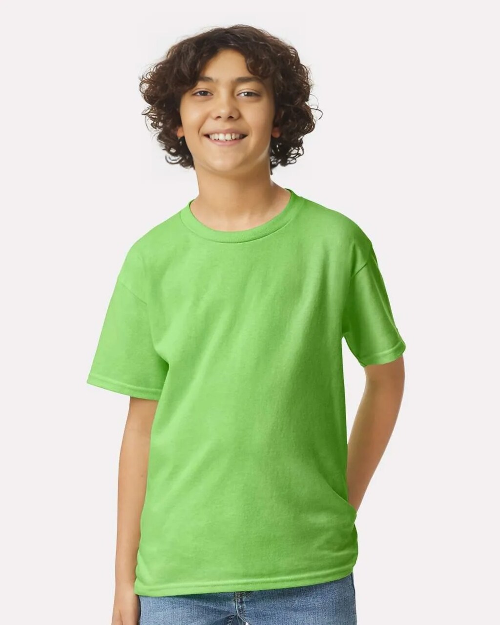 Gildan® Ultra Cotton Youth Crewneck Short Sleeve T-Shirt Perfect for School, Sports & Custom Printing Cotton Tee